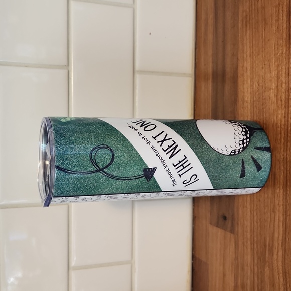 20oz Custom Golf Hot/Cold Tumbler - Picture 1 of 6